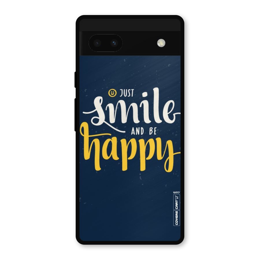 Just Smile Metal Back Case for Google Pixel 6a