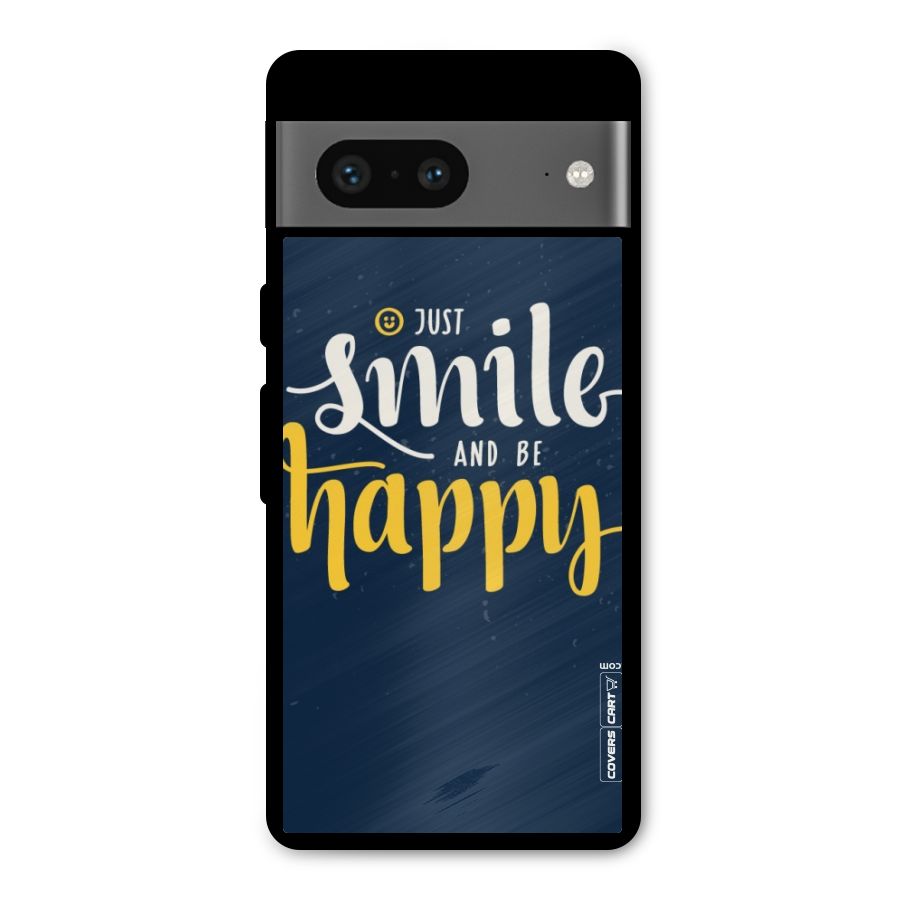 Just Smile Metal Back Case for Google Pixel 7