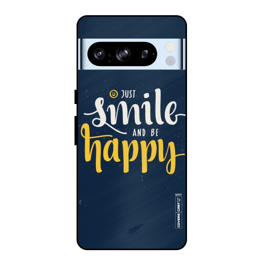 Just Smile Metal Back Case for Google Pixel 8 Pro