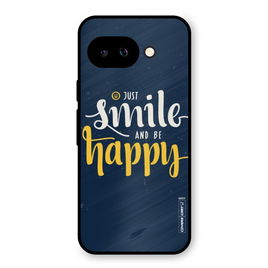 Just Smile Metal Back Case for Google Pixel 9a