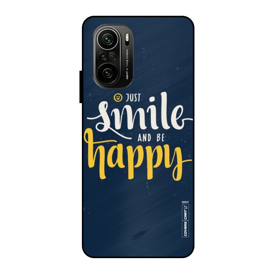 Just Smile Metal Back Case for Mi 11x