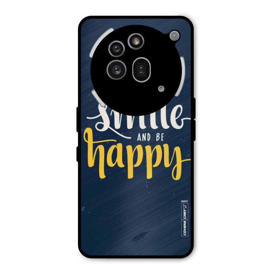 Just Smile Metal Back Case for Nothing Phone 3a Pro