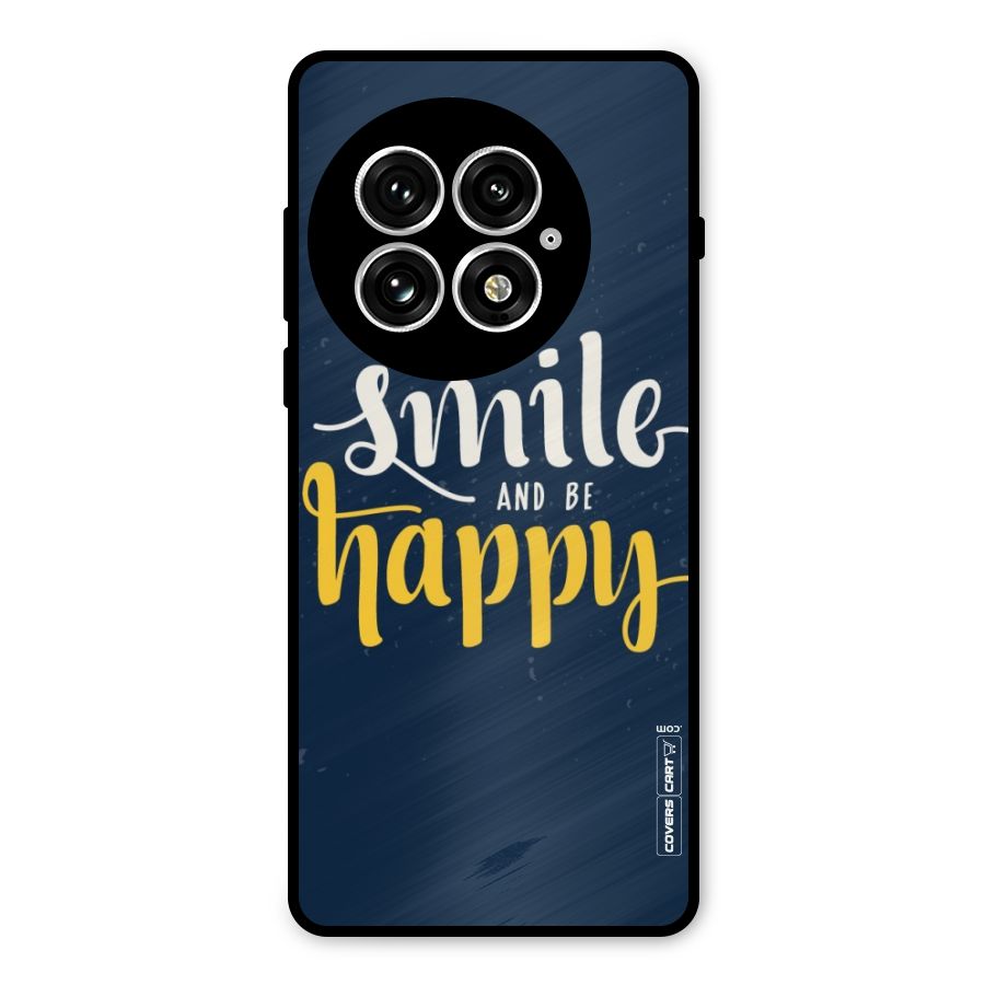 Just Smile Metal Back Case for OnePlus 13