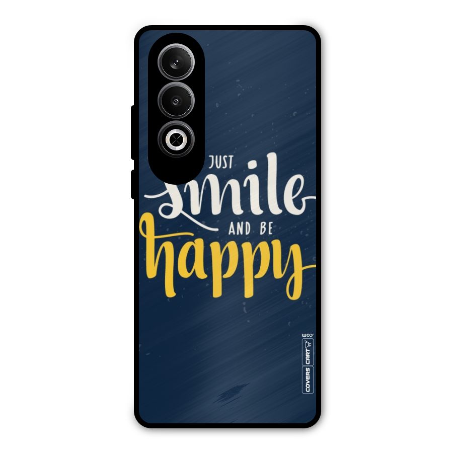 Just Smile Metal Back Case for OnePlus Nord CE4