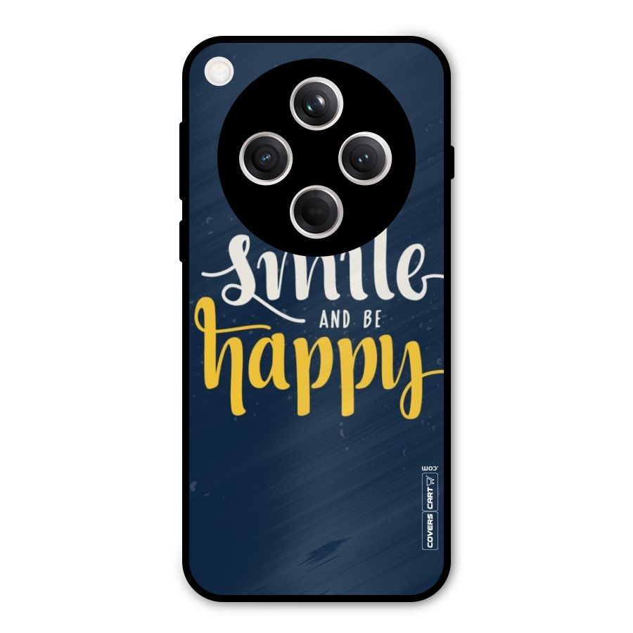 Just Smile Metal Back Case for Oppo Find X8