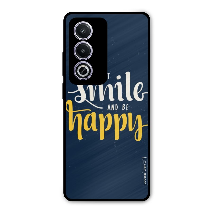 Just Smile Metal Back Case for Oppo K12x