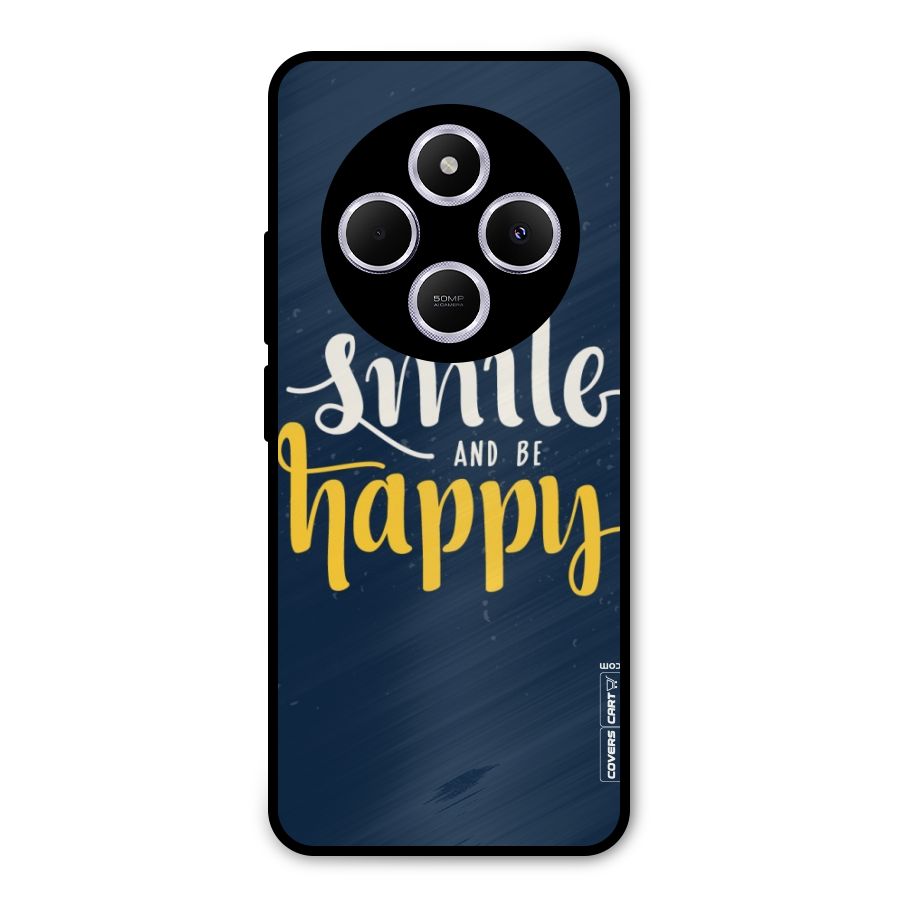 Just Smile Metal Back Case for Poco M7