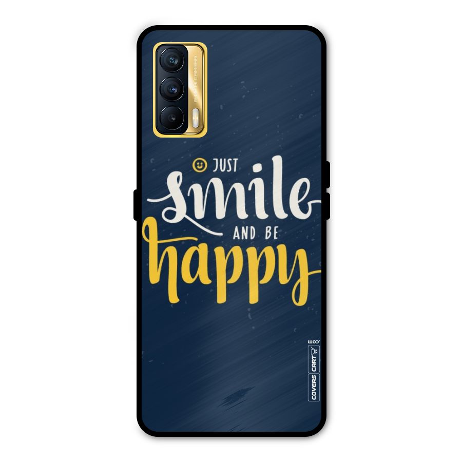 Just Smile Metal Back Case for Realme X7