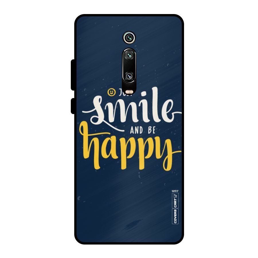 Just Smile Metal Back Case for Redmi K20 Pro