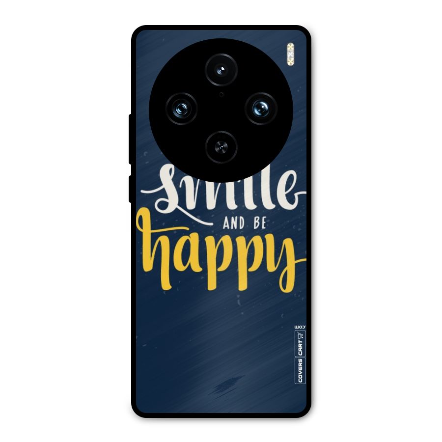 Just Smile Metal Back Case for Vivo X100 Pro