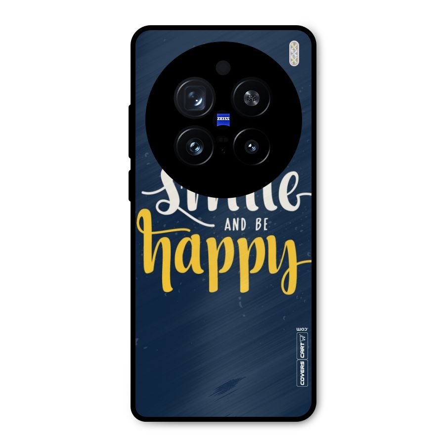 Just Smile Metal Back Case for Vivo X200 Pro