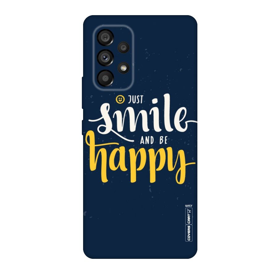 Just Smile Original Polycarbonate Back Case for Galaxy A53 5G
