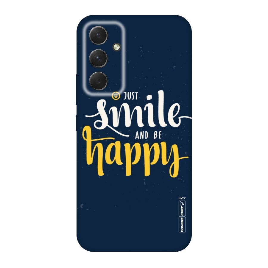 Just Smile Original Polycarbonate Back Case for Galaxy A54