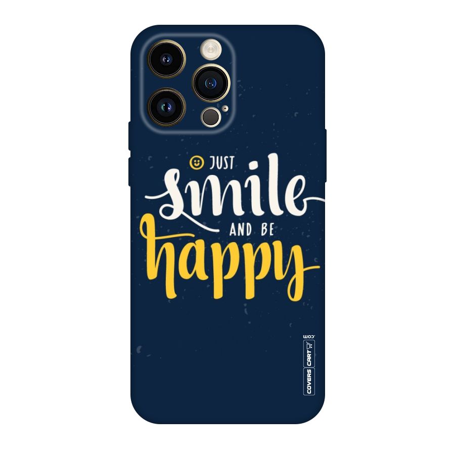 Just Smile Original Polycarbonate Back Case for iPhone 14 Pro Max