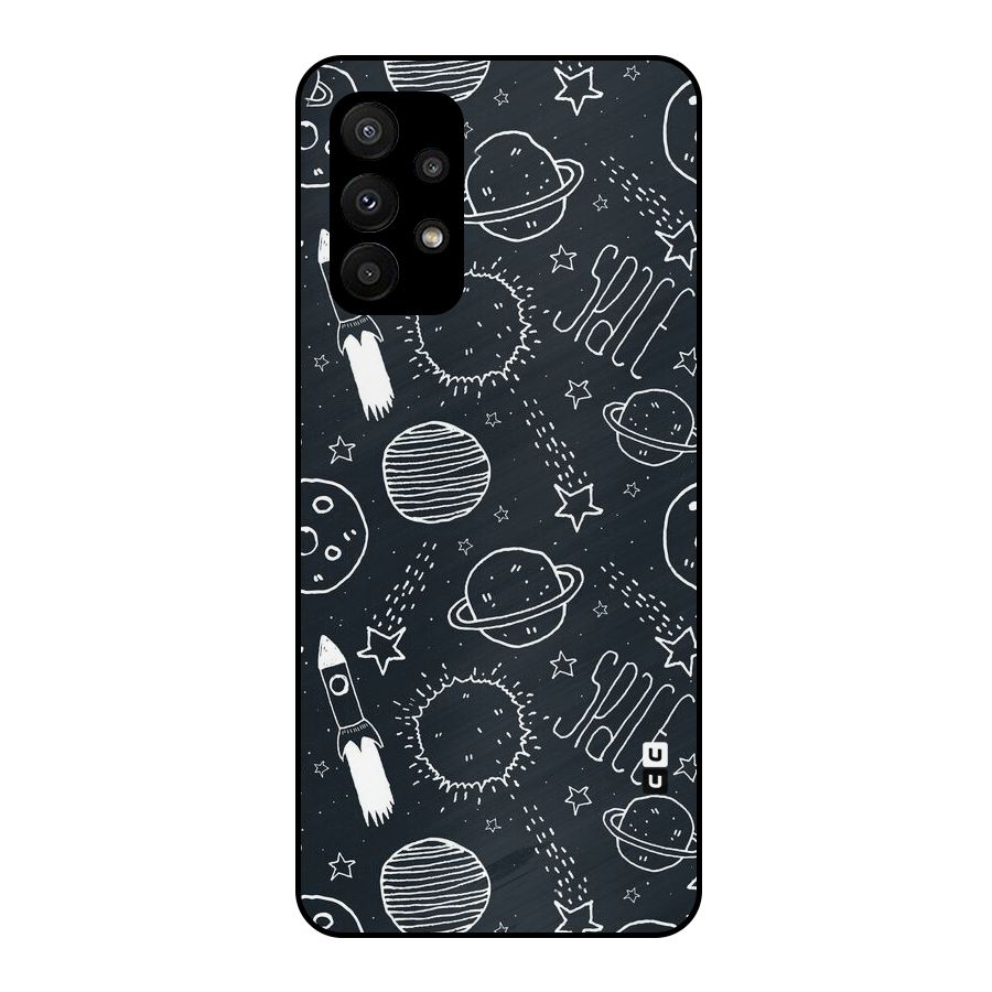 Just Space Things Metal Back Case for Galaxy A23