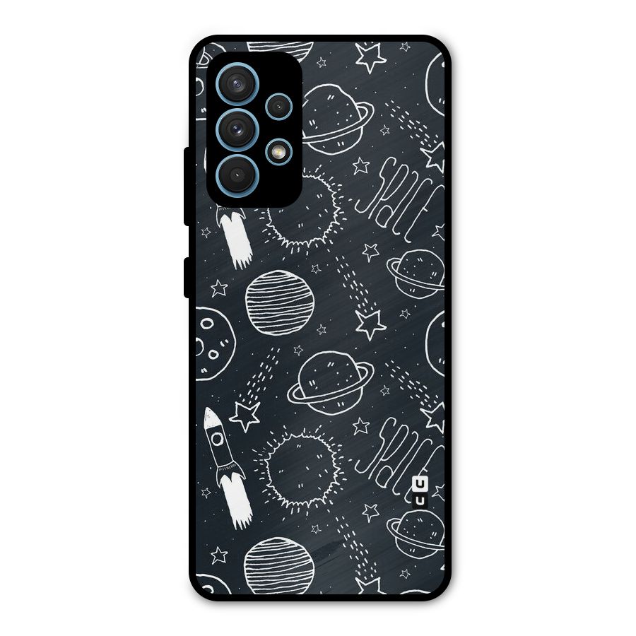 Just Space Things Metal Back Case for Galaxy A32