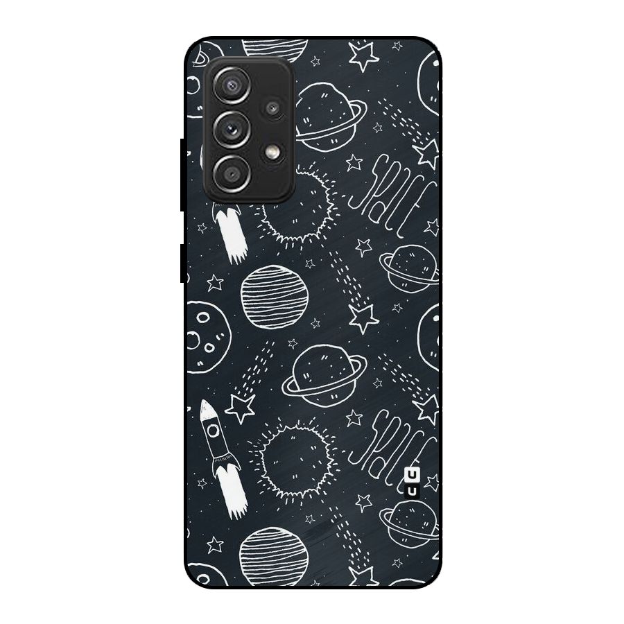 Just Space Things Metal Back Case for Galaxy A52