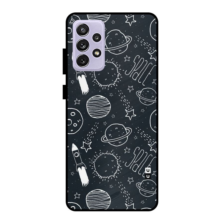 Just Space Things Metal Back Case for Galaxy A72