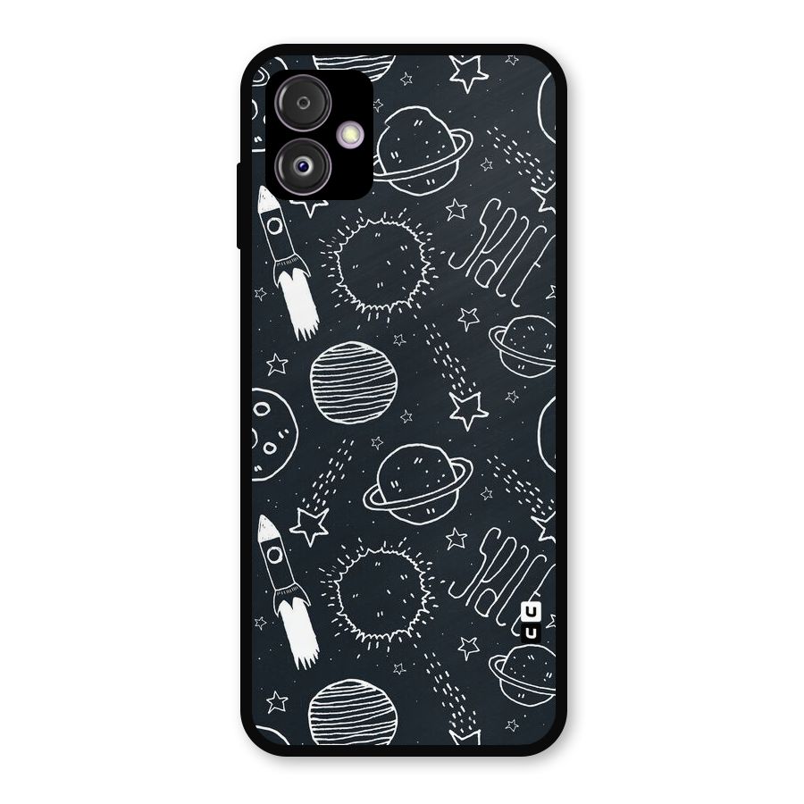 Just Space Things Metal Back Case for Galaxy F14