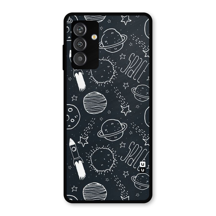 Just Space Things Metal Back Case for Galaxy M14 5G