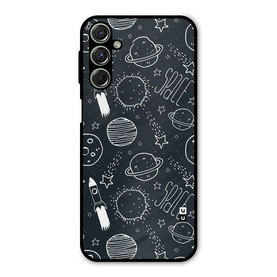 Just Space Things Metal Back Case for Galaxy M34