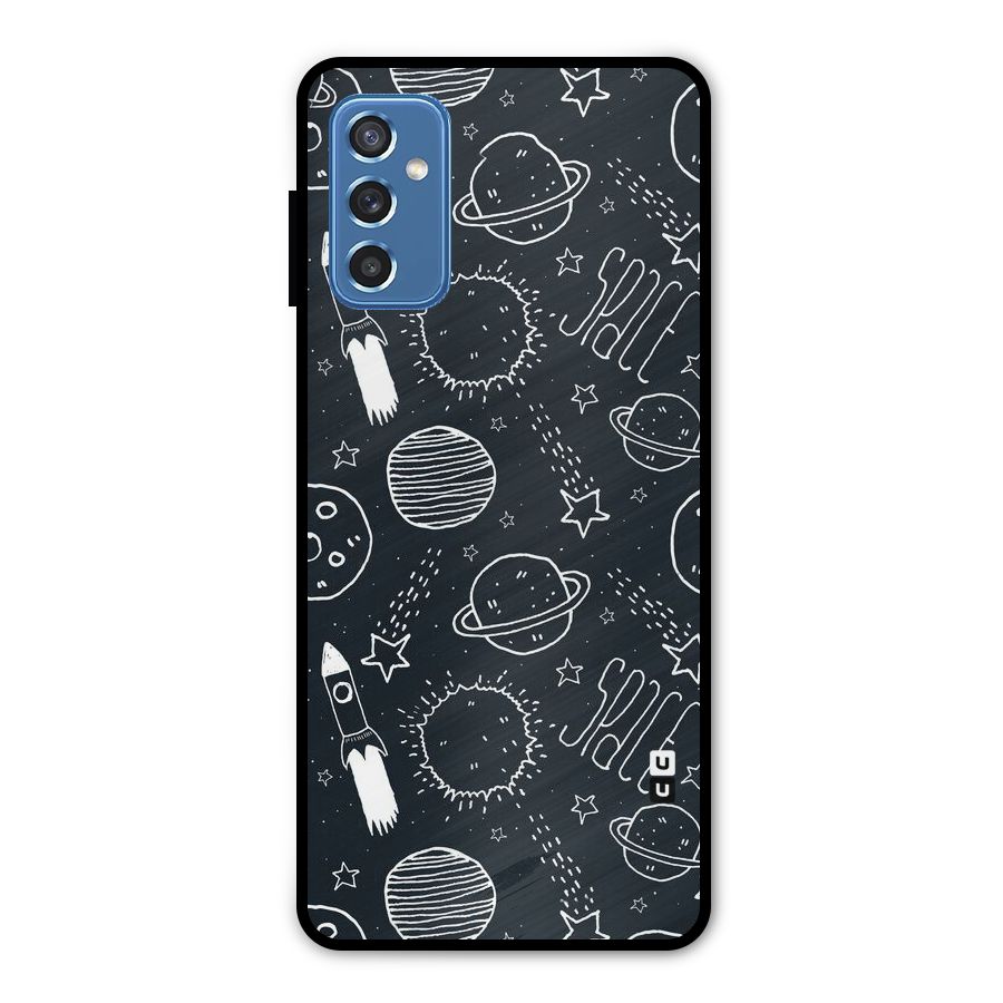 Just Space Things Metal Back Case for Galaxy M52 5G