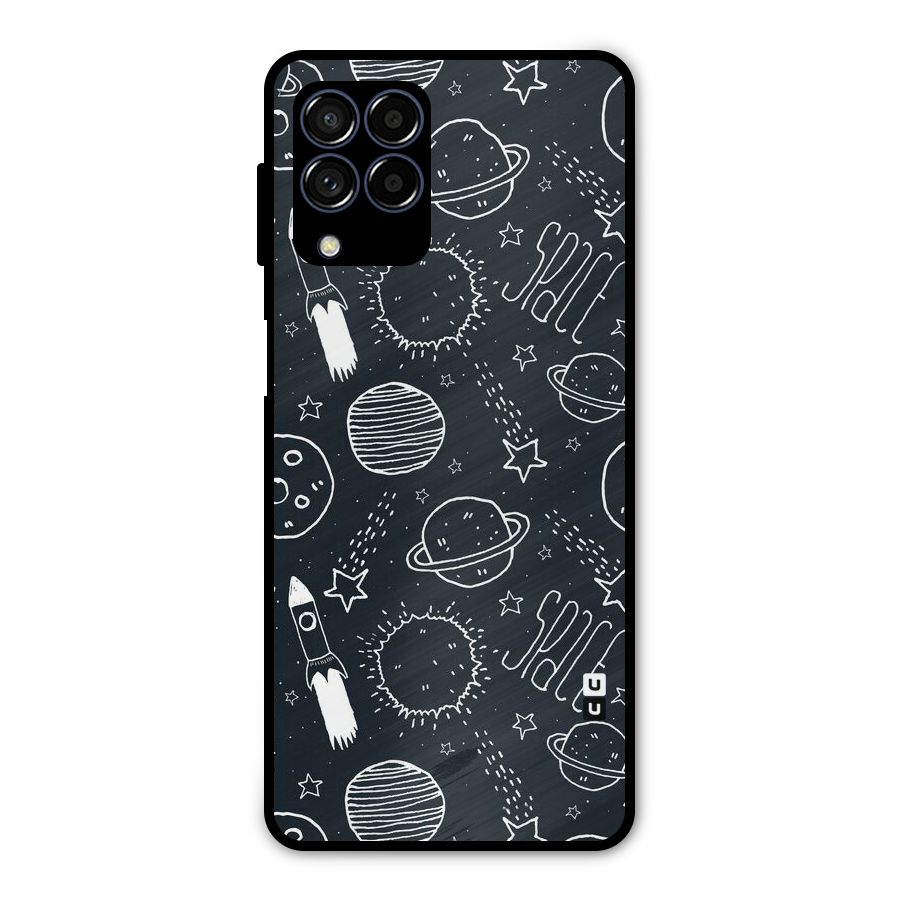Just Space Things Metal Back Case for Galaxy M53 5G