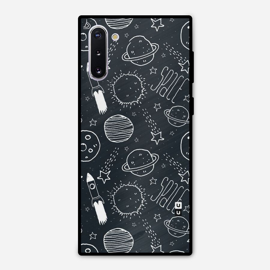 Just Space Things Metal Back Case for Galaxy Note 10