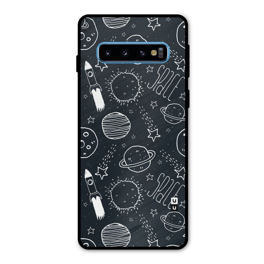Just Space Things Metal Back Case for Galaxy S10