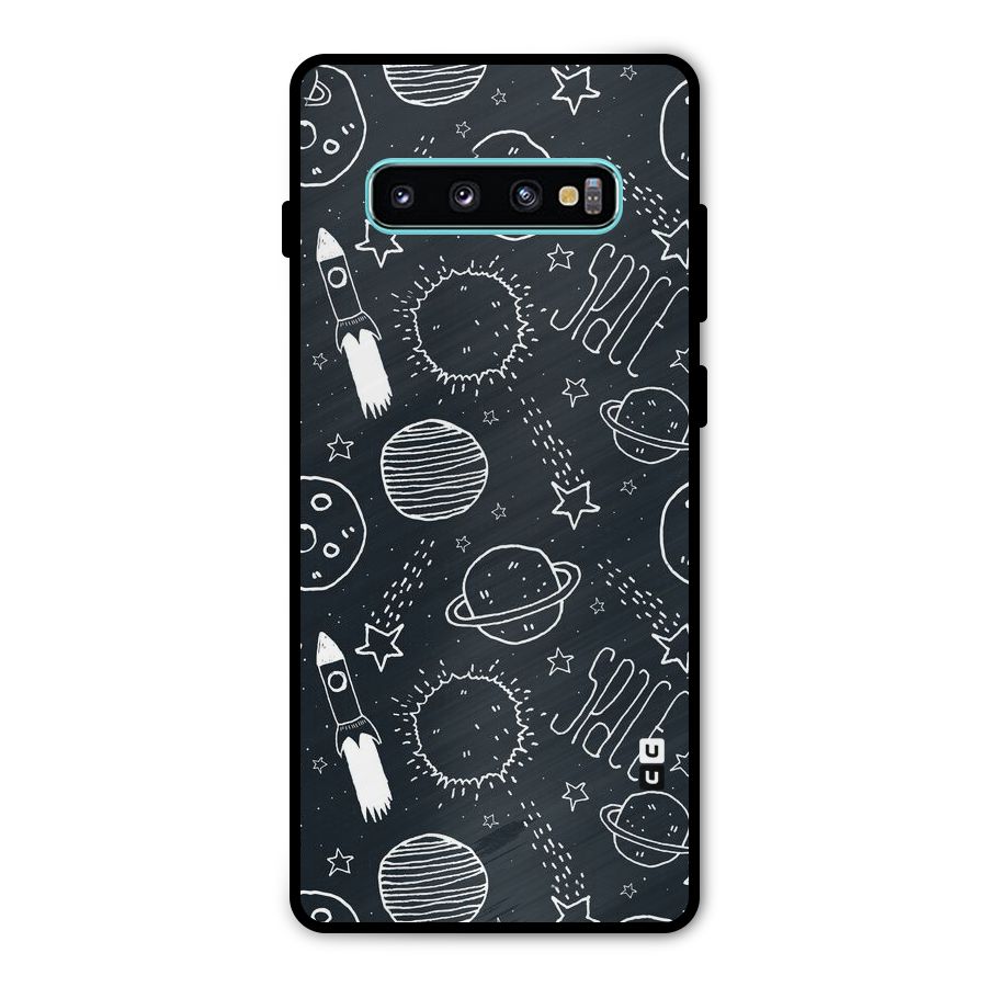 Just Space Things Metal Back Case for Galaxy S10 Plus