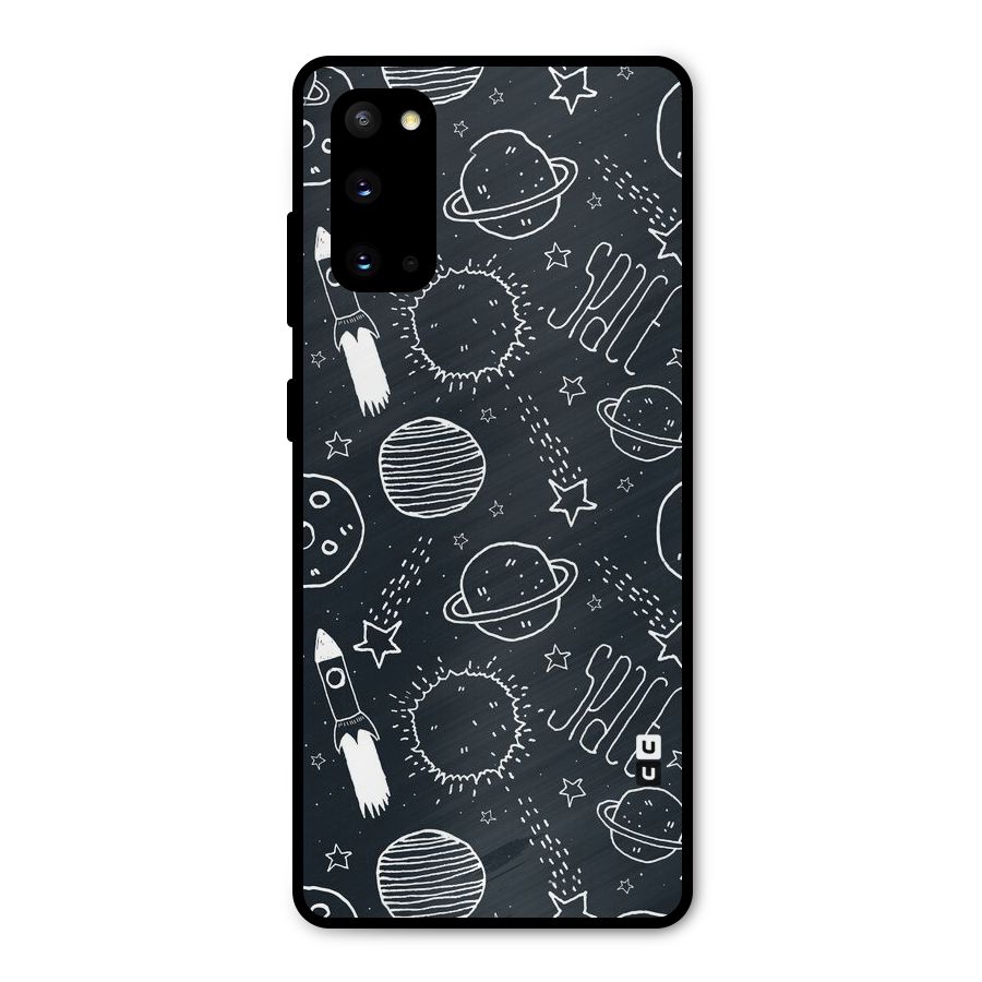 Just Space Things Metal Back Case for Galaxy S20