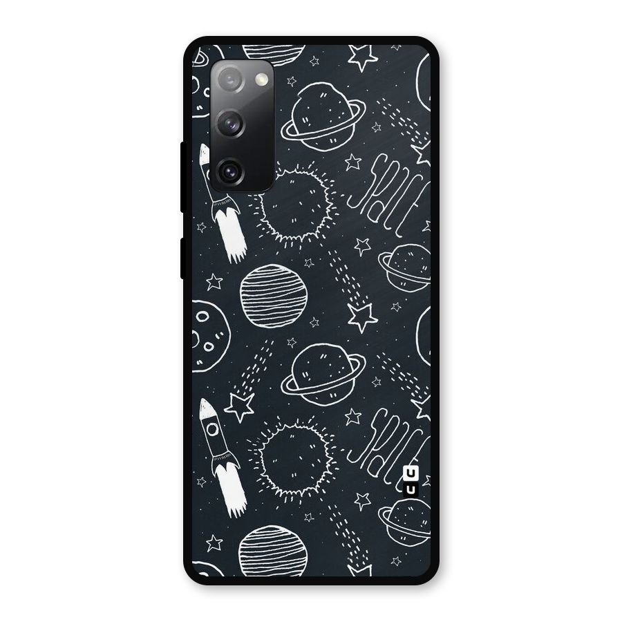 Just Space Things Metal Back Case for Galaxy S20 FE 5G