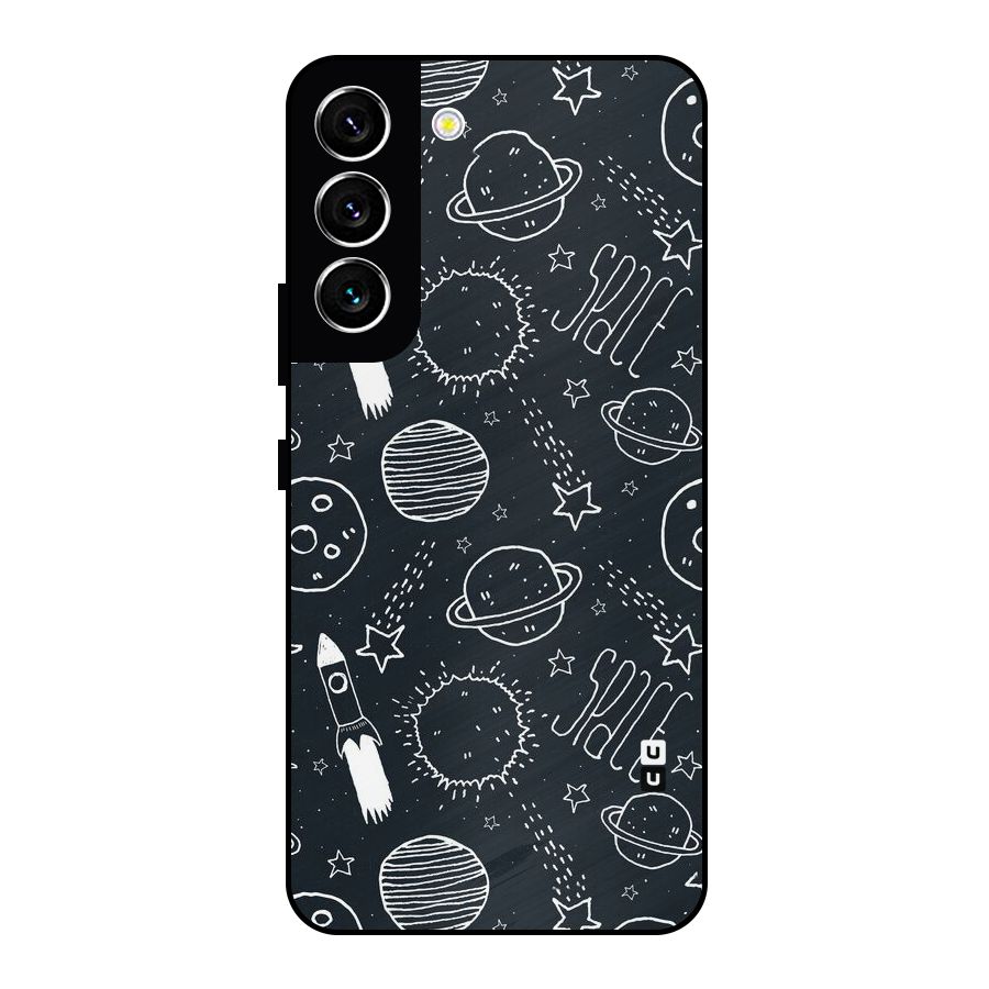 Just Space Things Metal Back Case for Galaxy S22 5G