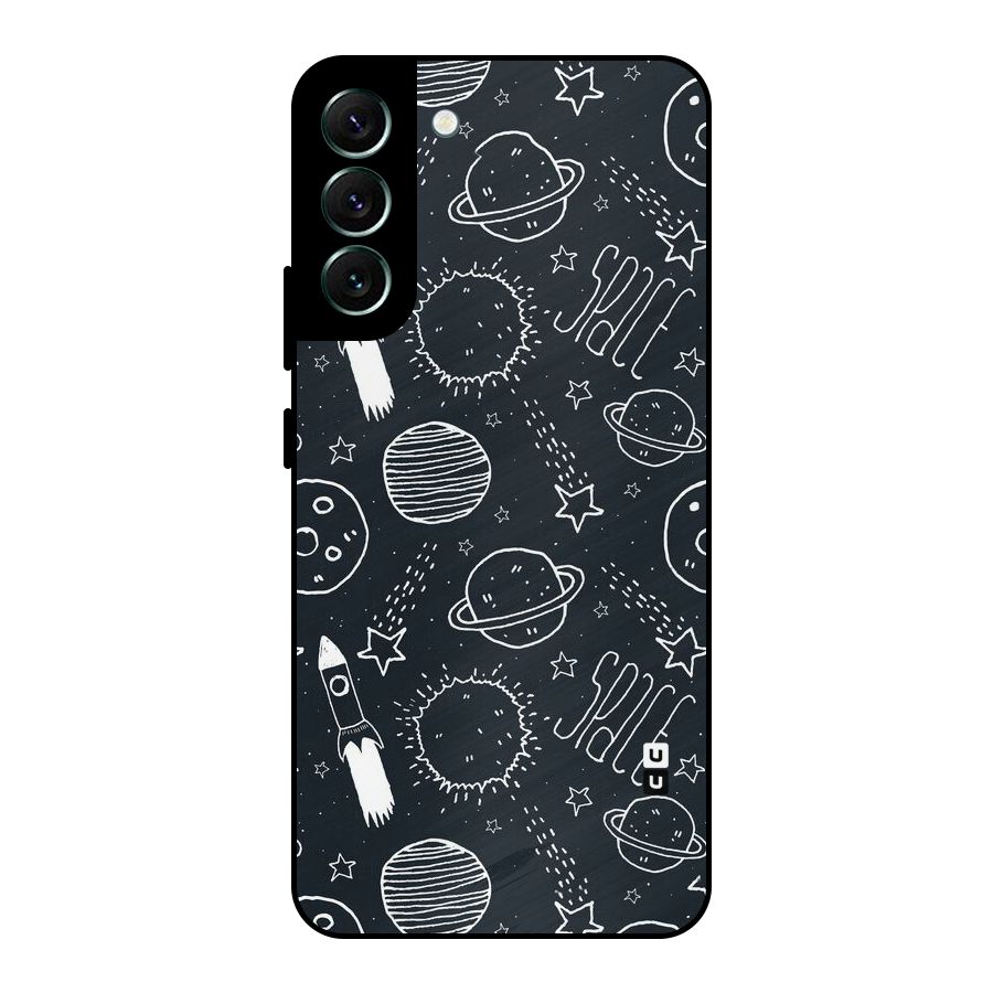 Just Space Things Metal Back Case for Galaxy S22 Plus 5G