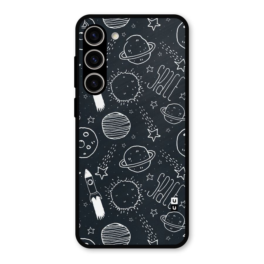 Just Space Things Metal Back Case for Galaxy S23 Plus