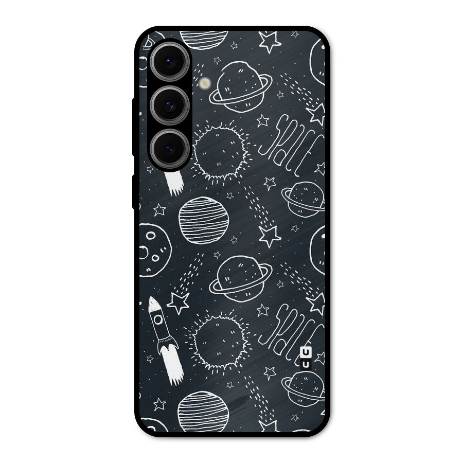 Just Space Things Metal Back Case for Galaxy S24 FE