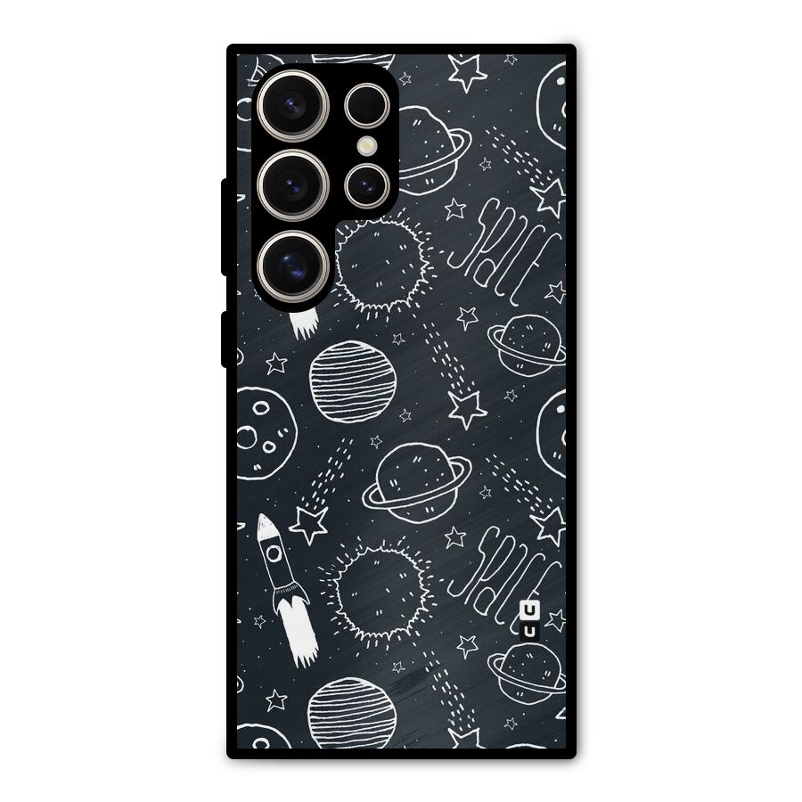 Just Space Things Metal Back Case for Galaxy S24 Ultra