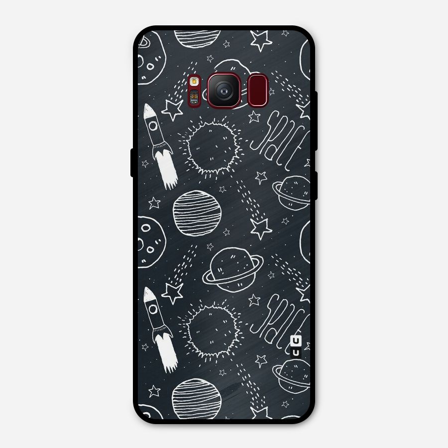 Just Space Things Metal Back Case for Galaxy S8