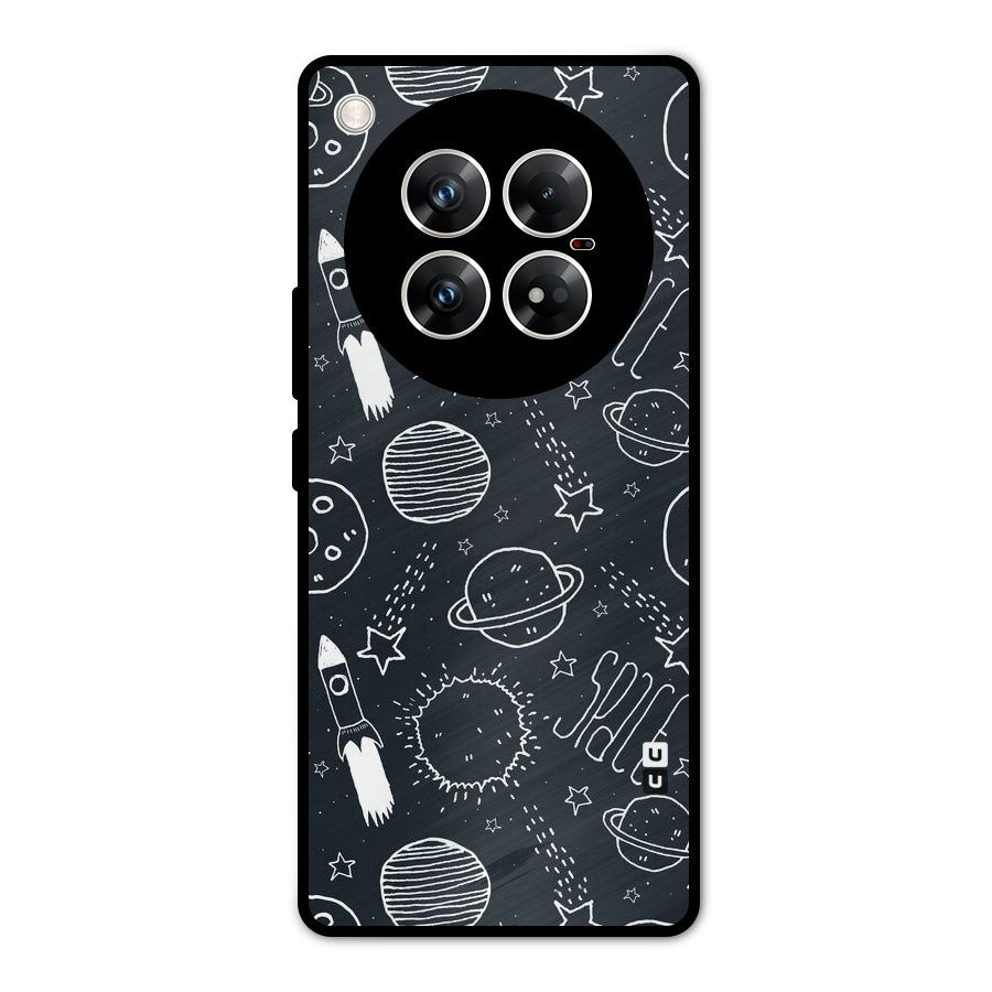 Just Space Things Metal Back Case for Infinix Zero 40 5G