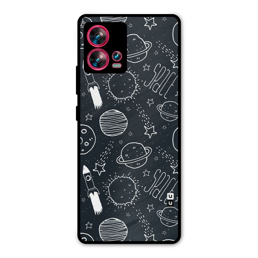 Just Space Things Metal Back Case for Motorola Edge 30 Fusion