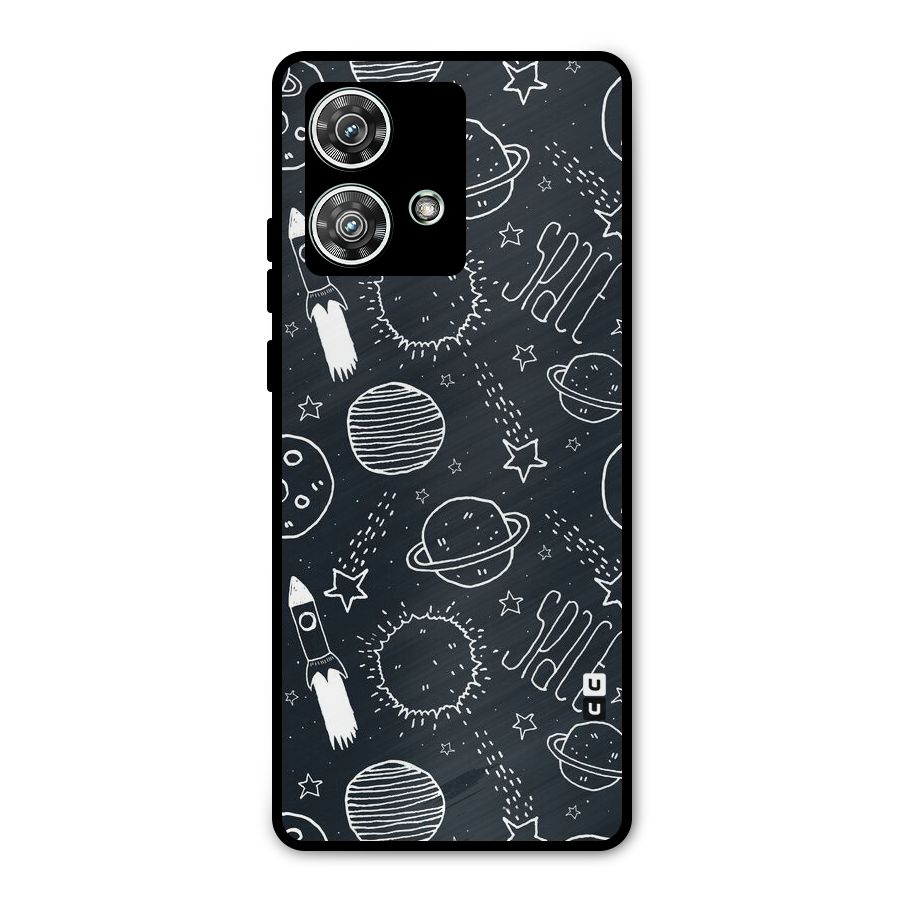 Just Space Things Metal Back Case for Motorola Edge 40 Neo