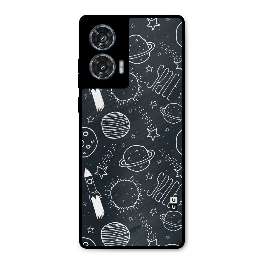 Just Space Things Metal Back Case for Motorola G96