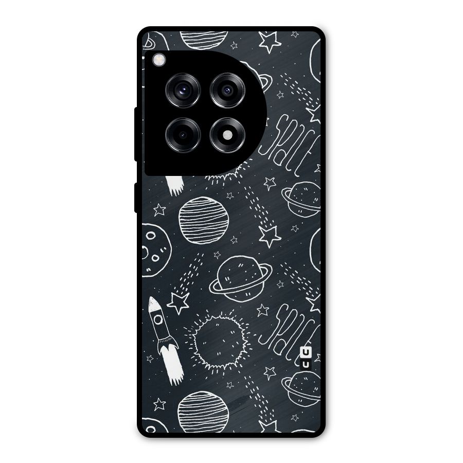 Just Space Things Metal Back Case for OnePlus 12R