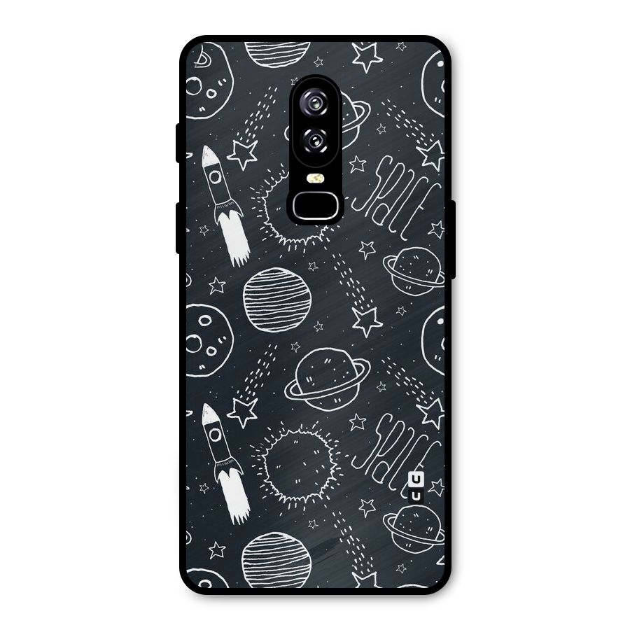 Just Space Things Metal Back Case for OnePlus 6