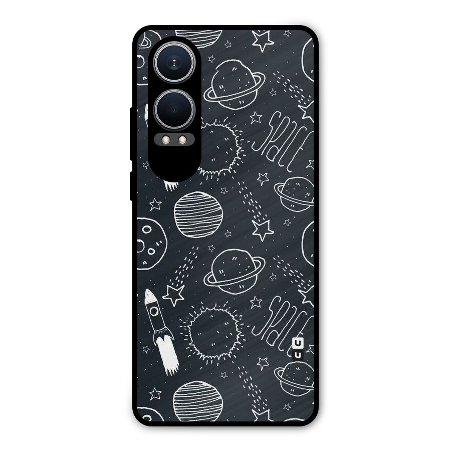 Just Space Things Metal Back Case for OnePlus Nord CE4 Lite