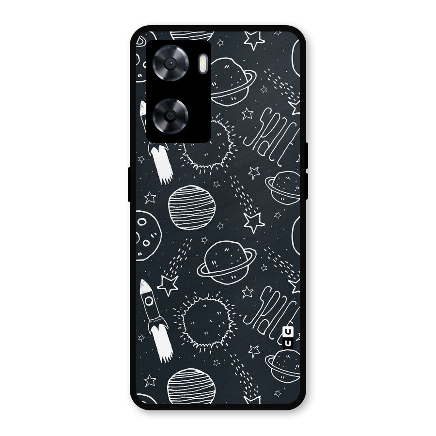 Just Space Things Metal Back Case for OnePlus Nord N20 SE