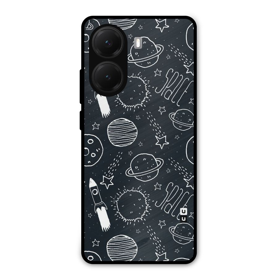 Just Space Things Metal Back Case for Poco X7 Pro