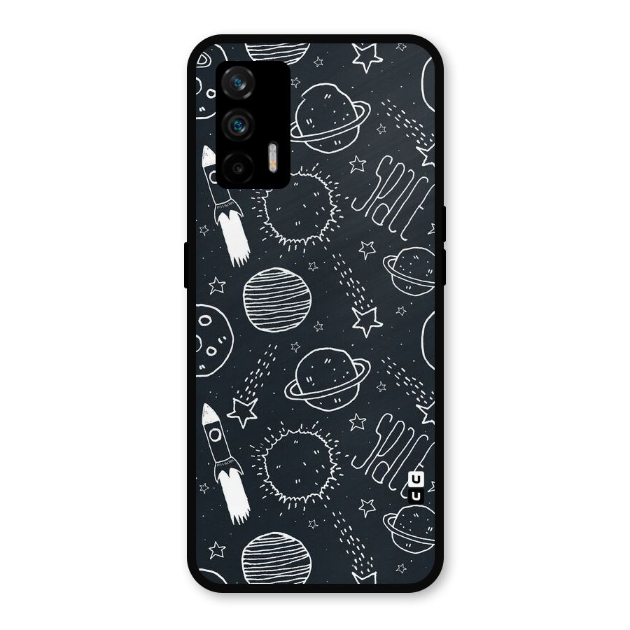 Just Space Things Metal Back Case for Realme GT 5G