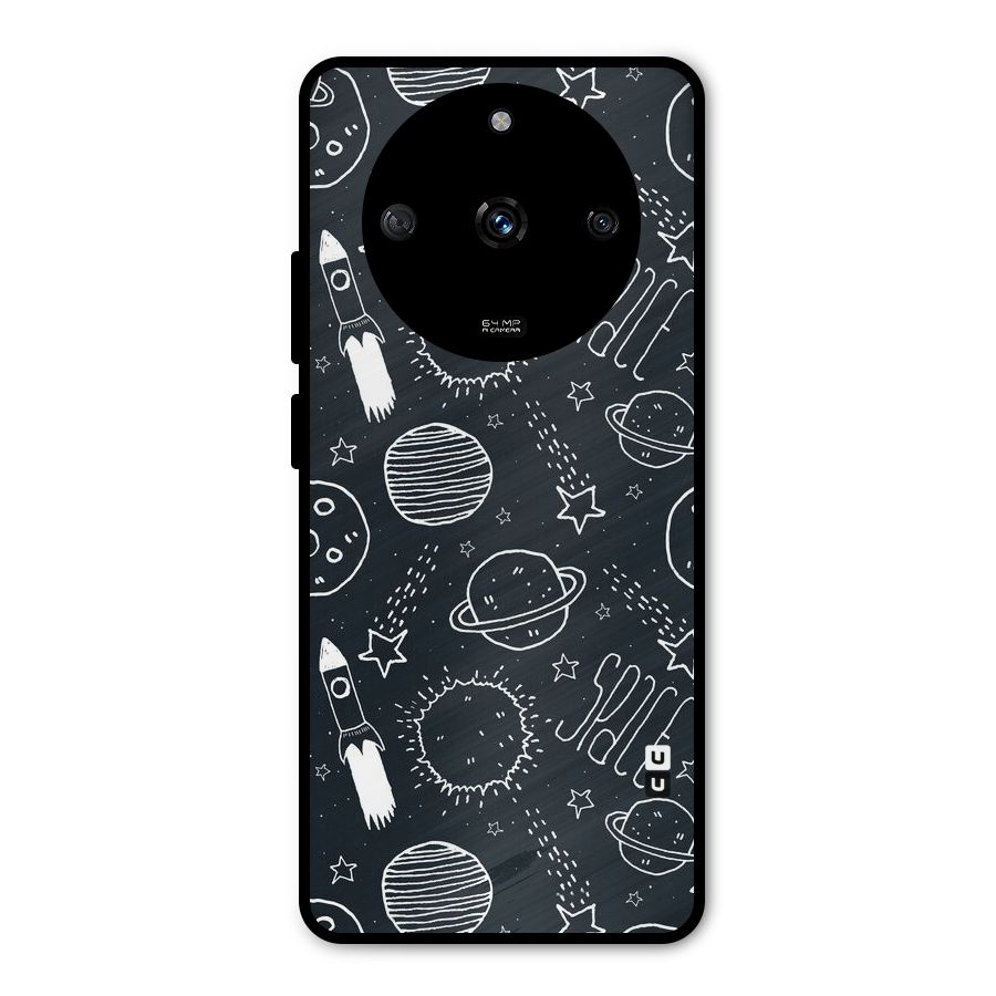 Just Space Things Metal Back Case for Realme Narzo 60 5G