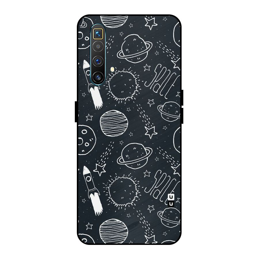 Just Space Things Metal Back Case for Realme X3 SuperZoom